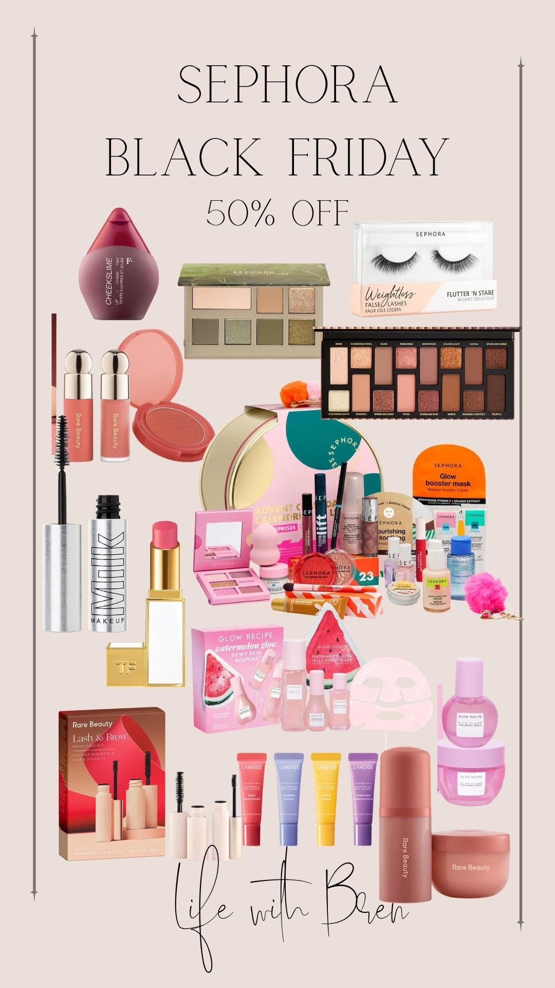 50% off Sephora Black Friday 

#LTKCyberWeek #LTKHoliday #LTKGiftGuide