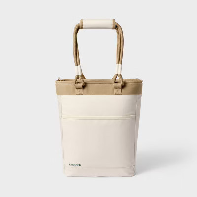 Tote 14 Cans Soft Sided Cooler Tan - Embark™ | Target