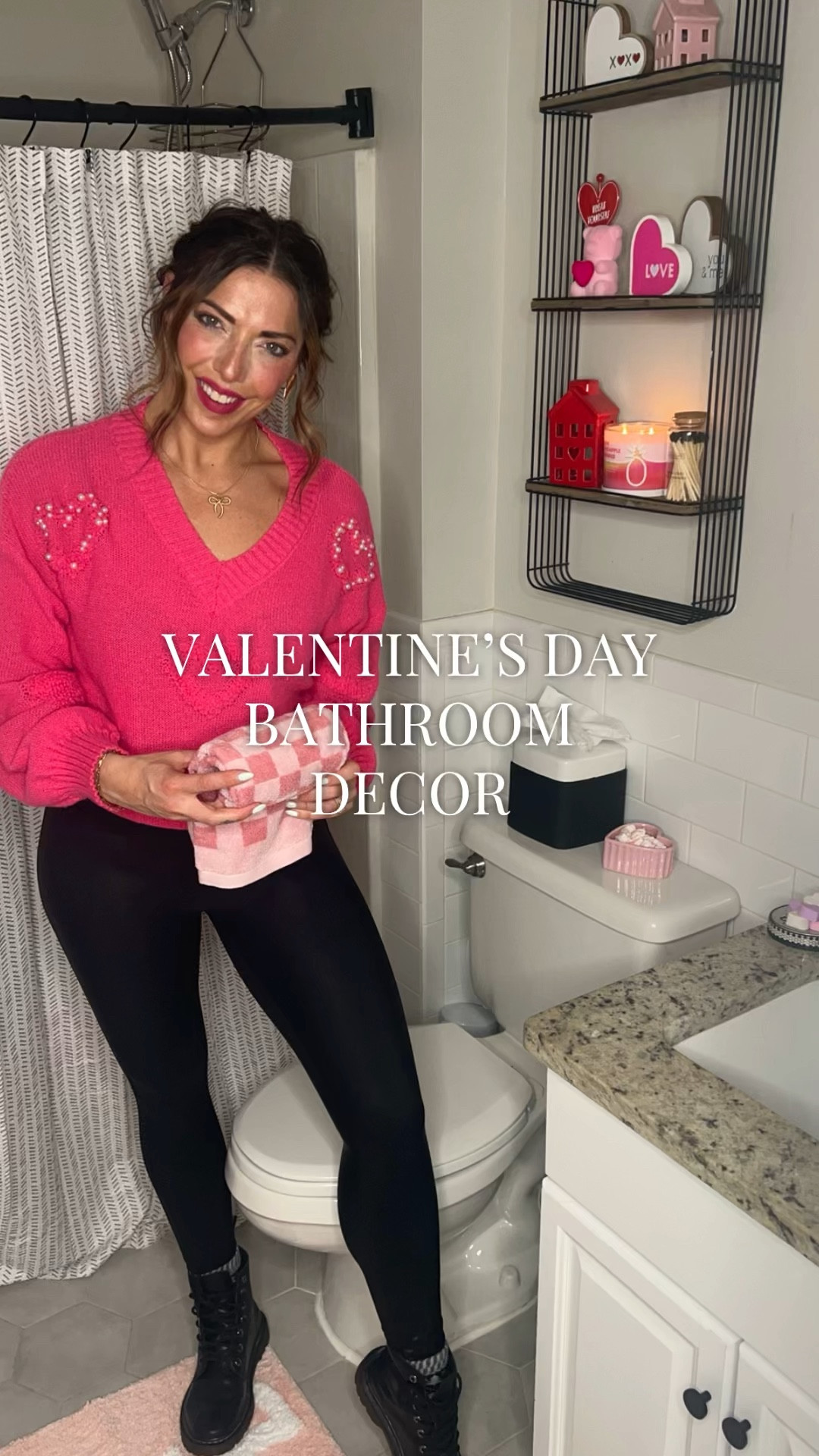 Valentine’s Day bathroom decor, Valentine’s Day decor, valentines decorations 

#LTKHome #LTKWatchNow #LTKSeasonal