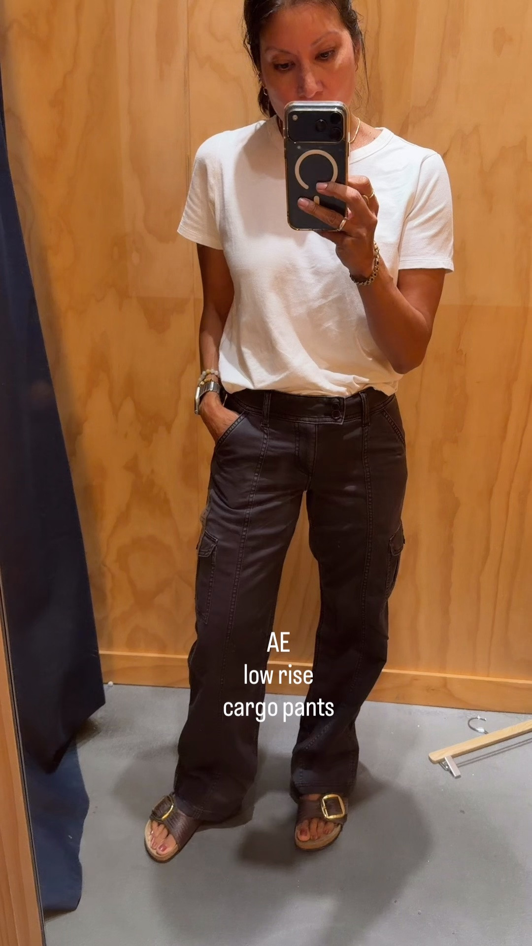 These are cute straight leg - low rise utility pants. Great for going into fall!

Wearing 0 
@American Eagle Outfitters

#LTKPetite #LTKSeasonal #LTKOver40