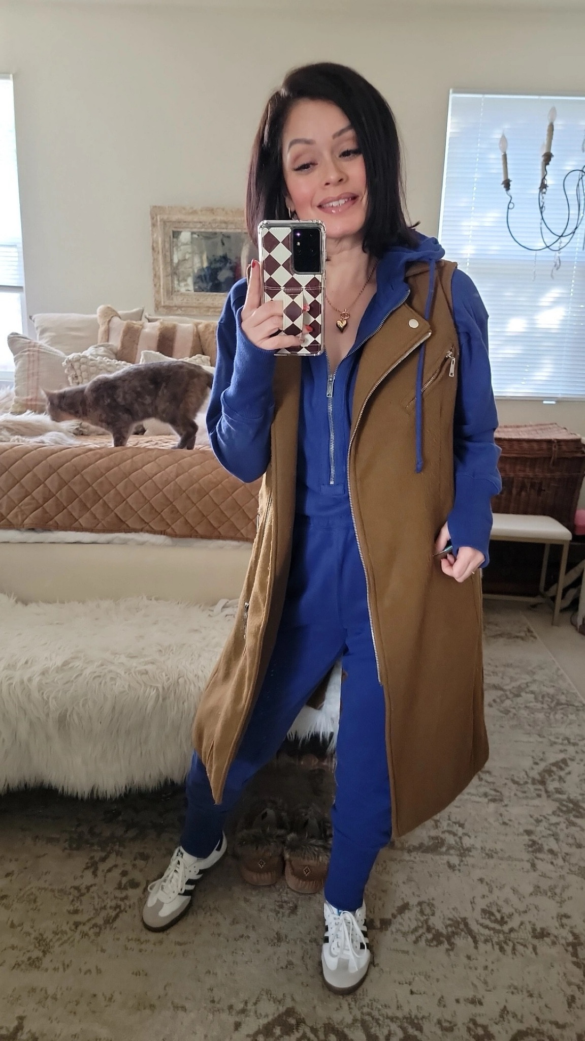 Wearing a small in the jumpsuit.
#winteroutfit

#LTKStyleTip #LTKU #LTKTravel