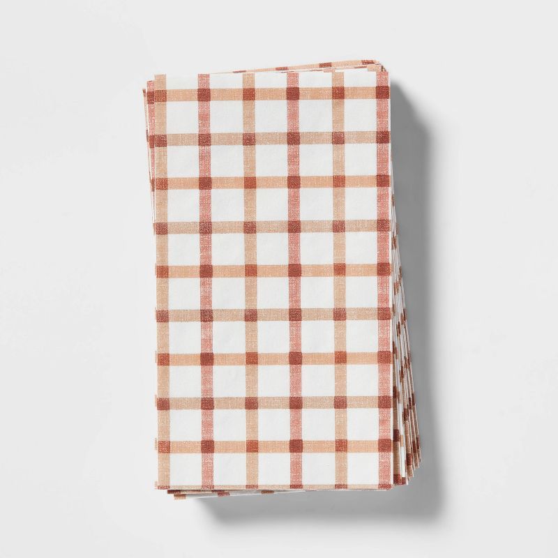 16ct Paper Plaid Guest Towel - Threshold™ | Target