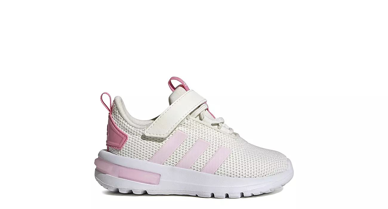 Adidas Girls Infant Racer Tr23 Sneaker - Off White | Rack Room Shoes