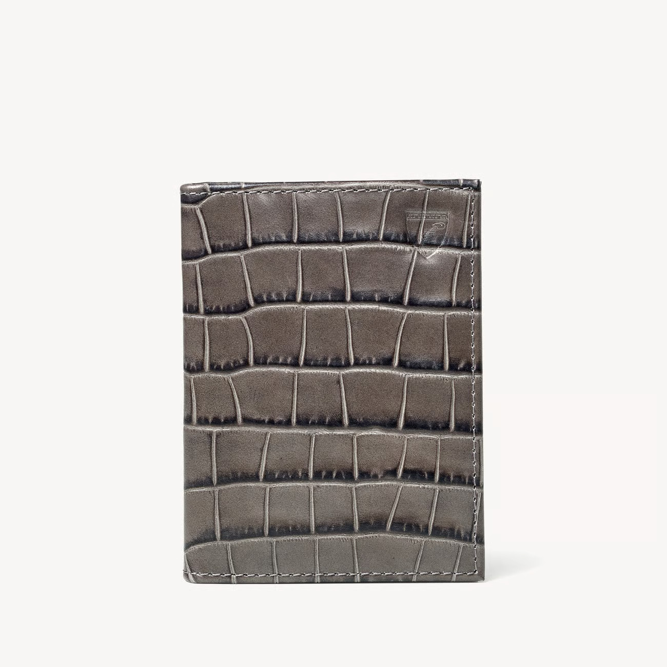 Double Fold Credit Card Holder

        
            
            Deep Shine Dove Grey Small Croc | Aspinal of London US