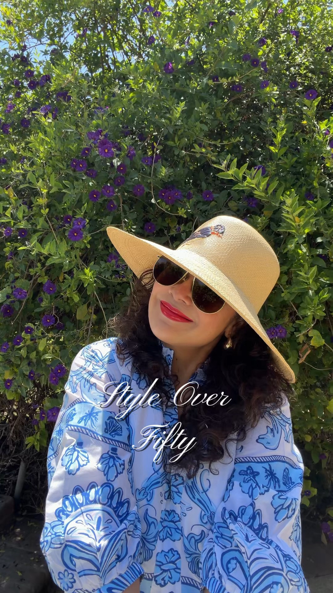 This beautiful blue and white print dress is a dream, and I paired it with the cutest clear jelly sandals with bold gold studs, a straw hat with the sweetest embroidered blue bird, and layered gold jewelry to finish it all off.

A reminder that getting dressed should feel fun at every age. Wear what makes you feel beautiful. 💛

👉 Everything is linked for you in LTK

#over50fashion #styleover50 #over50style #over50andfabulous @beyondbyvera #fashionover50