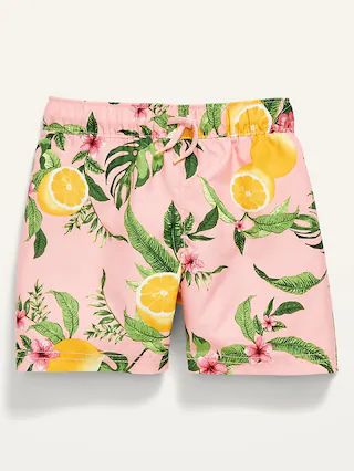 Printed Swim Trunks for Toddler Boys | Old Navy (US)