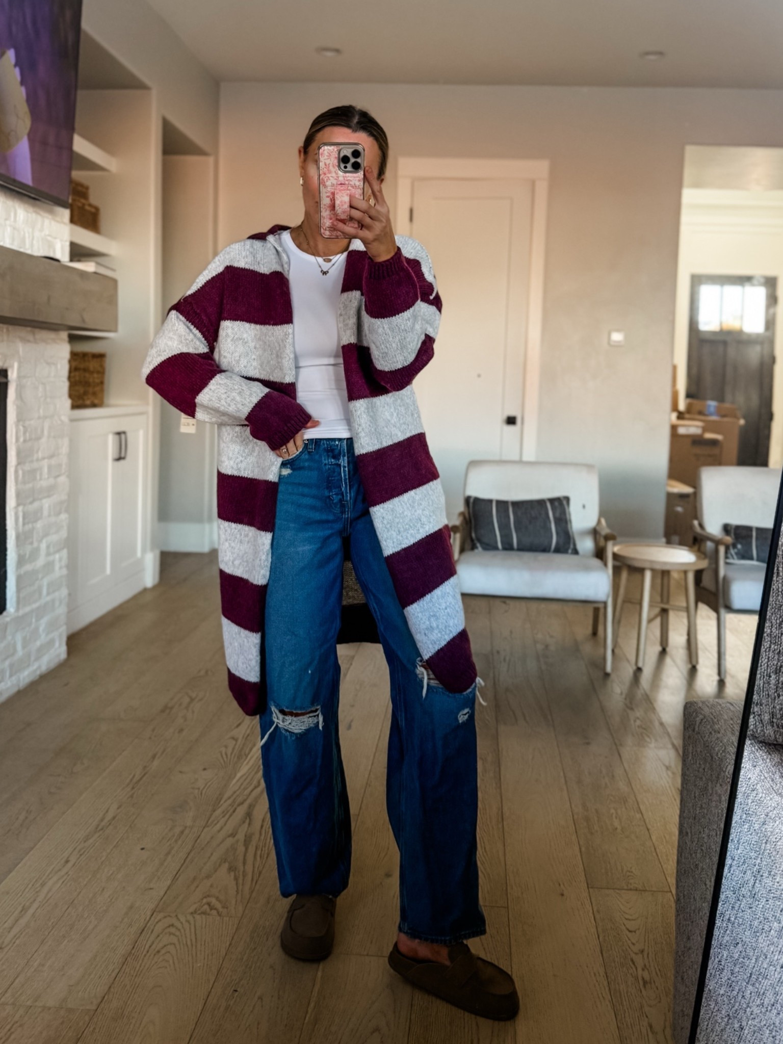 New cardigan at Walmart! Wearing a medium