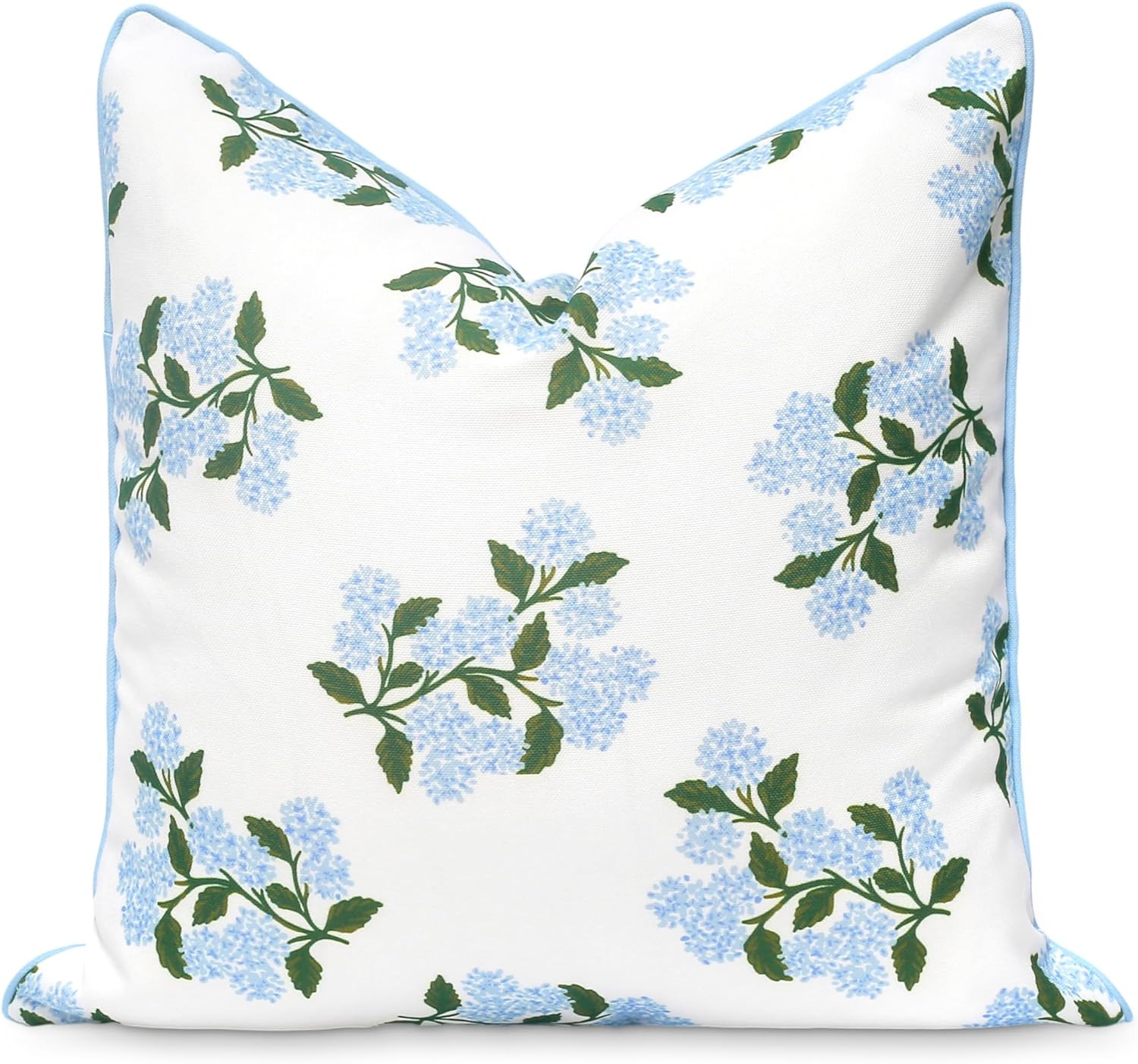 Hofdeco Premium Coastal Patio Indoor Outdoor Throw Pillow Cover Only, 20"x20" Water Repellent for... | Amazon (US)