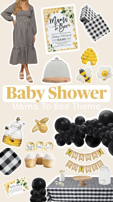 Mama to Bee Baby Shower Theme 🐝🌻💛 #babyshower #mamatobee #alittlehoneyisontheway #babyshowerideas #mommytobee #beebabyshower #springbabyshower #summerbabyshower

#LTKbump #LTKbaby #LTKparties