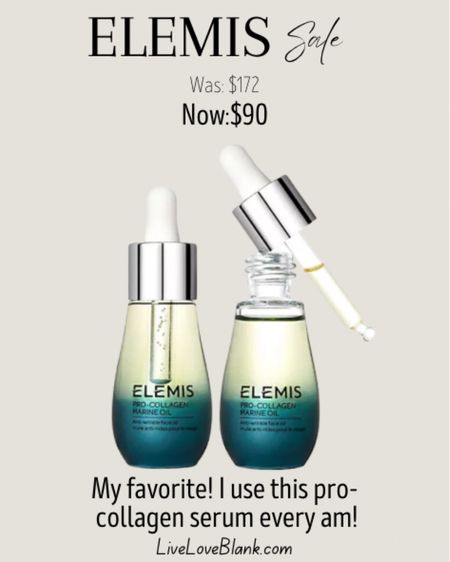 Elemis sale
Pro collagen anti aging serum
#ltkover40



#LTKGiftGuide #LTKBeauty #LTKSaleAlert