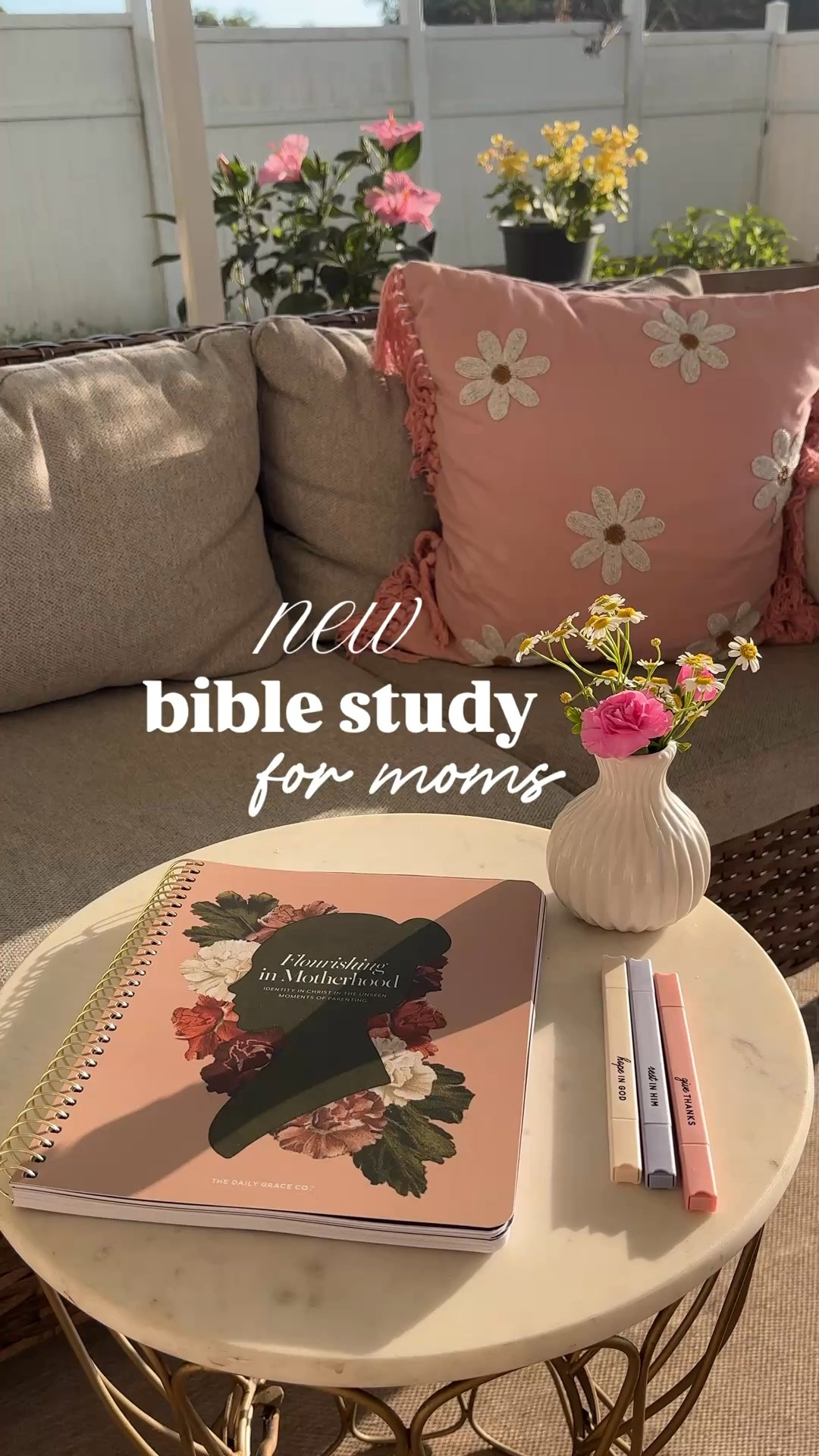 #ad @thedailygraceco just came out with a new Bible study for motherhood and I’m so excited to start it. I share their Bible studies often bc they have been my favorite for years now! I love that they are pretty to look at but even more so, they are perfectly encouraging and convicting! Their Bible study, Grace in Chaos is one of my all time faves for the hard days of motherhood! 

They have something for everyone! They have tons of Bible studies on their site! ☺️🫶🏻

#thedailygraceco #womenintheword #biblestudy #motherhood 

#LTKmorningroutine #LTKmomlife #LTKdayinmylife