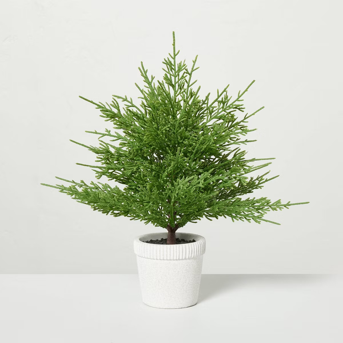 Faux Cypress Christmas Tree in Cement Pot - Hearth & Hand™ with Magnolia | Target