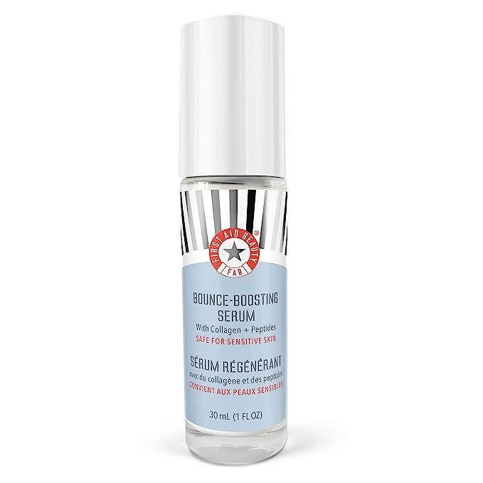 First Aid Beauty Bounce Boosting Serum with Collagen + Peptides, Helps Smooth Fine Lines + Wrinkl... | Amazon (US)
