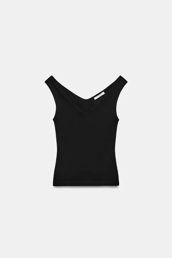 OFF-THE-SHOULDER T-SHIRT | Zara UK