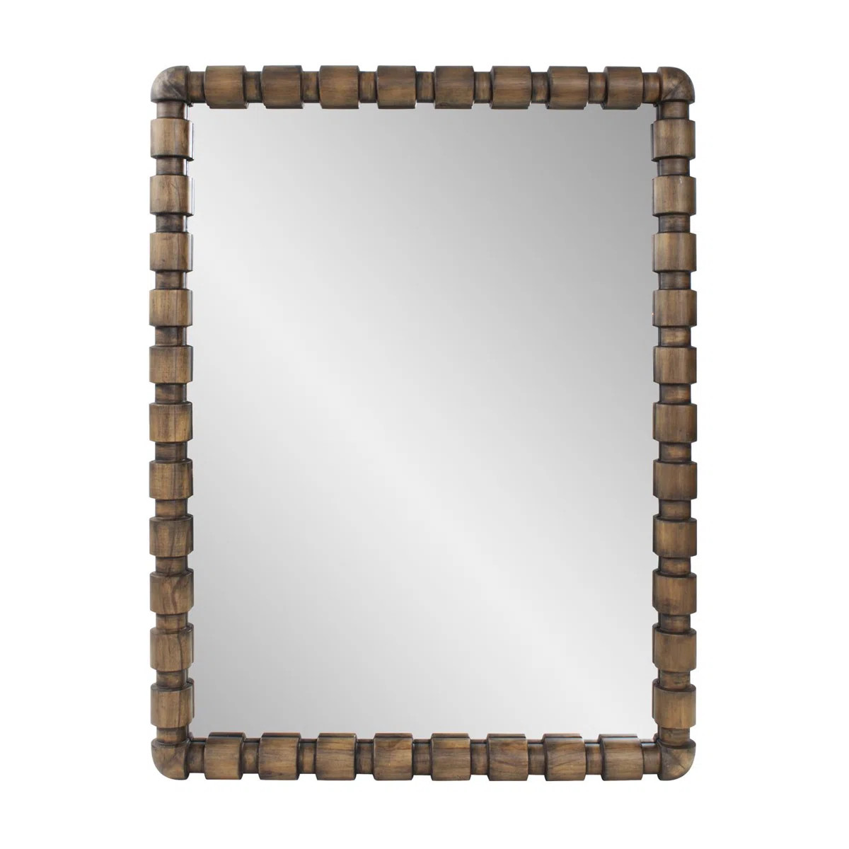 Wooden Bobbin Vanity Mirror | Wayfair North America