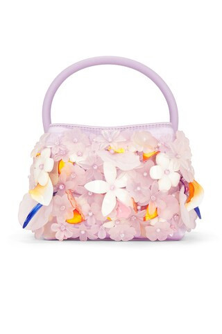 Cult Gaia Solene Mini Top Handle in Lavender | FWRD 