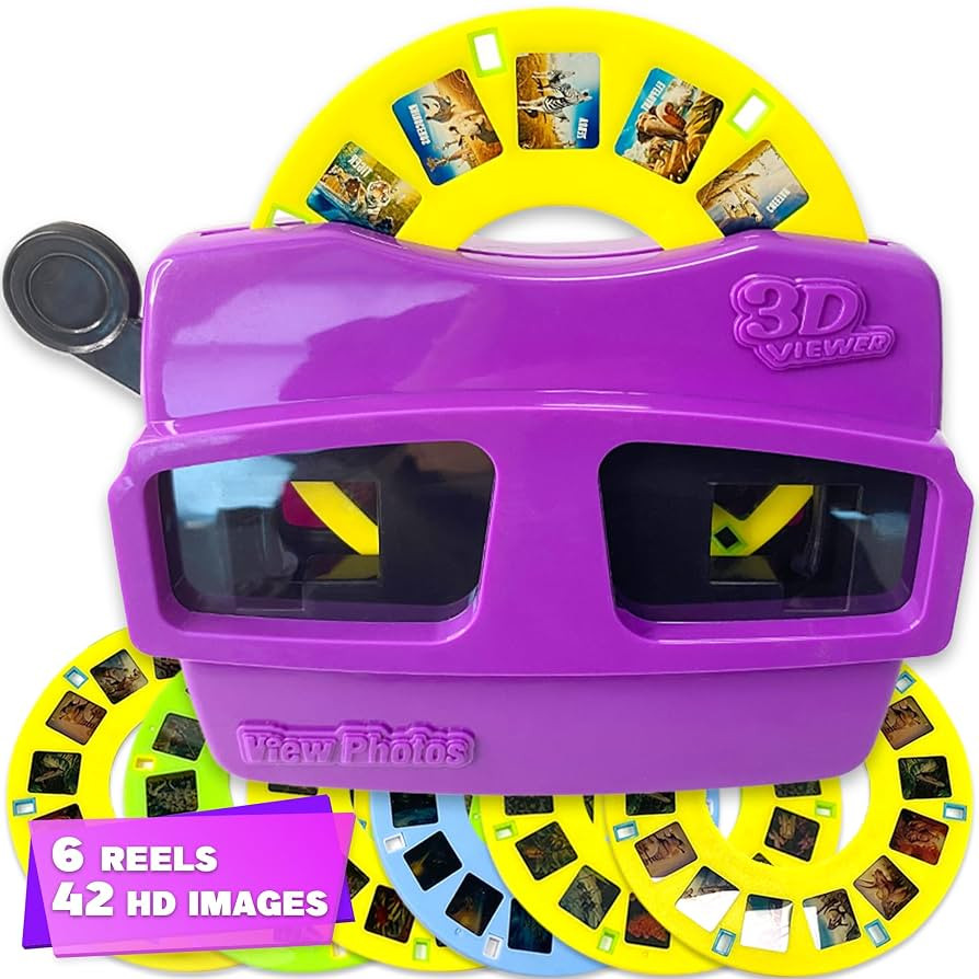 ArtCreativity 3D Viewer for Kids with 6 Reels, Reel Viewer with 42 HD Images – Dinosaurs, Anima... | Amazon (US)