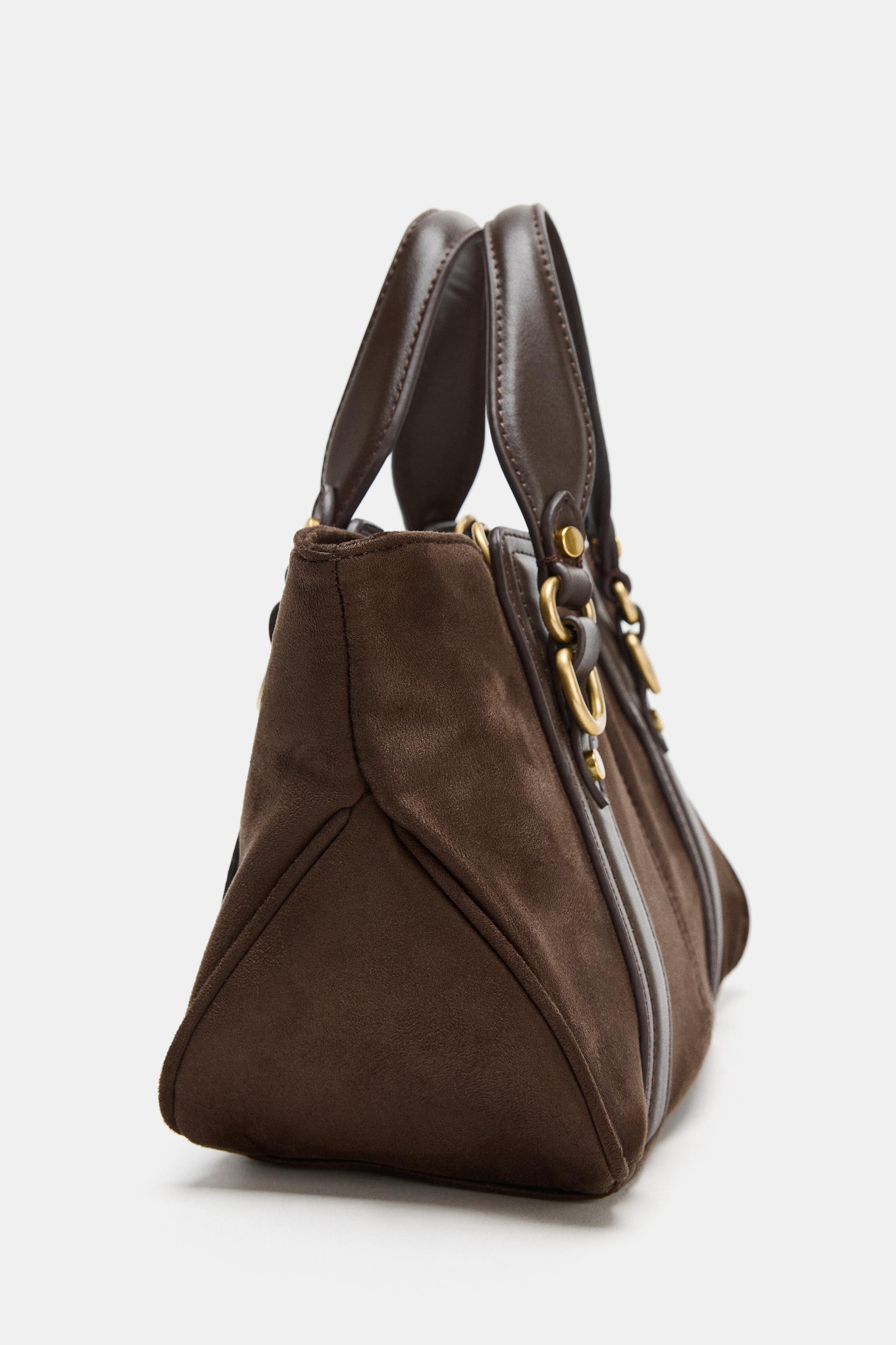 RING MINI SHOPPER BAG | Zara US