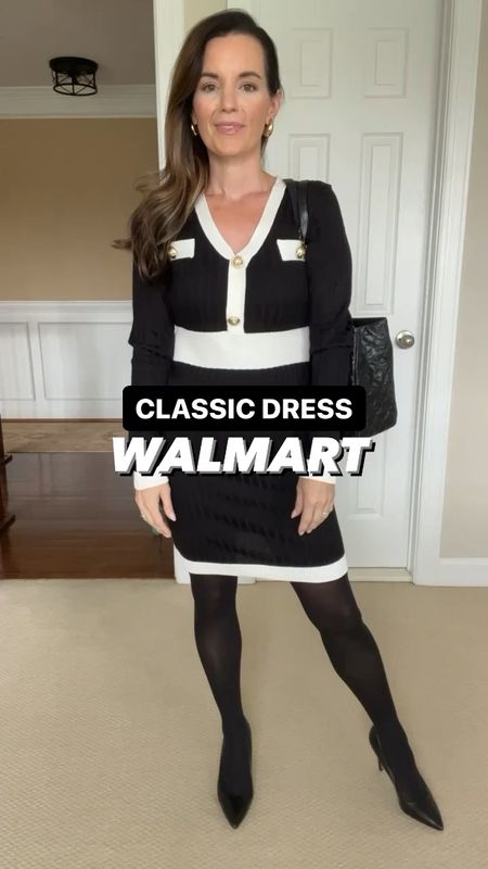 If you’re looking for a classic timeless dress that doesn’t break the bank, this is for you! 🖤 

Ya’ll this dress is good! It looks so chic and it’s really comfortable. I’m 5’3, the size S fit perfectly. It also comes in 3 other color combos. 


#classic #dress #dresses #walmart #lotd #chic #holiday #fashion #style #whatiwore #womenstyle #shopping #ltk #dressy #outfitidea #styletip #winterstyle #walmartfind

#LTKfindsunder50 #LTKHoliday #LTKstyletip
