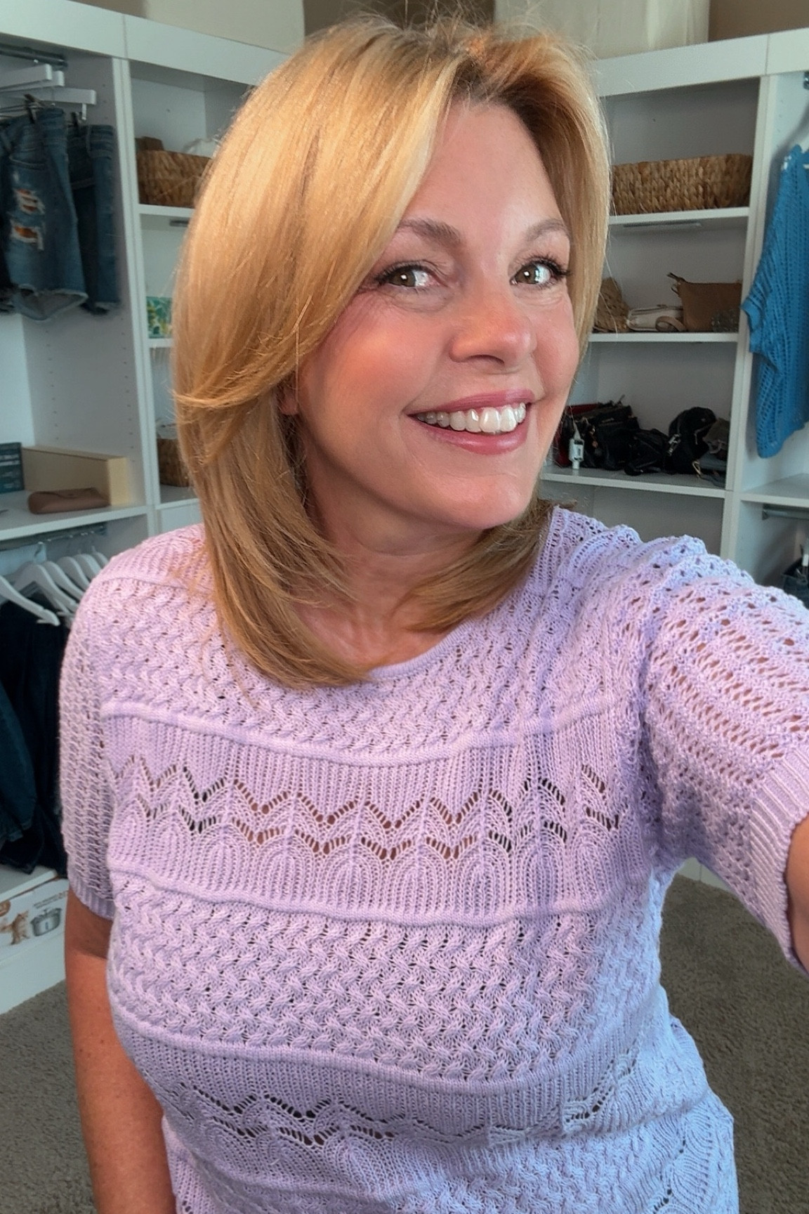 The quest for that perfect blend of comfort and style becomes paramount as summer rolls in imagine a top that feels as light as a breeze against your skin designed with a touch of lace that adds just the right amount of elegance. It’s a piece that pairs effortlessly with anything from denim shorts on a casual day out to a sleek skirt for evenings. 

#LTKFindsUnder50 #LTKMidsize #LTKOver40