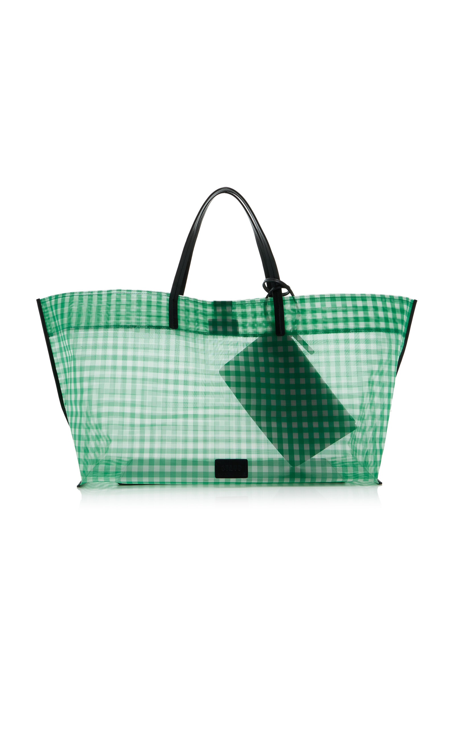 Christos Large Gingham-Mesh Tote Bag | Moda Operandi (Global)