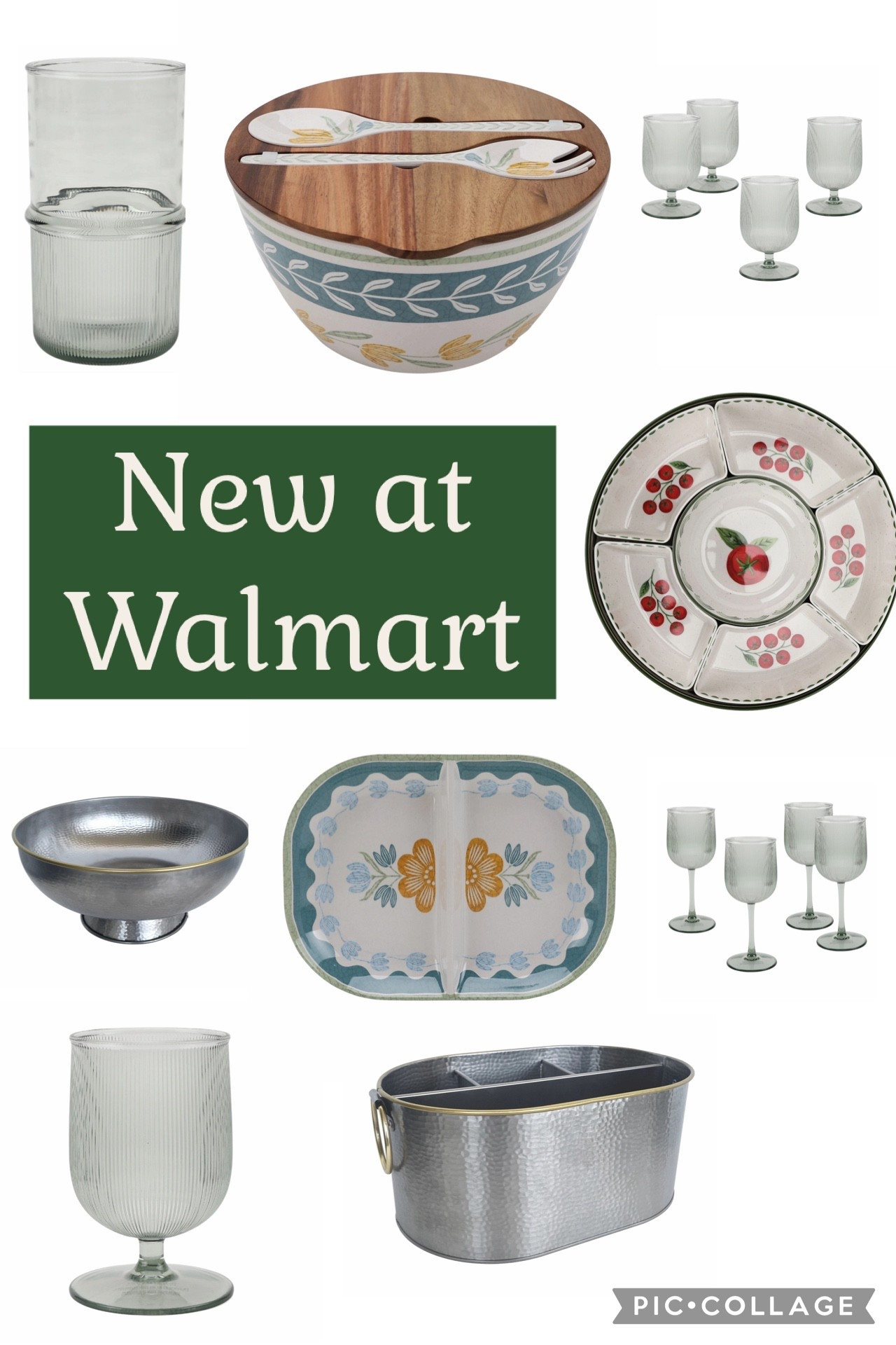New at Walmart! 

Summer spring entertaining patio backyard party melamine tomato olive shatterproof dishes outside silver drink ware 

#LTKSeasonal #LTKSaleAlert #LTKHome