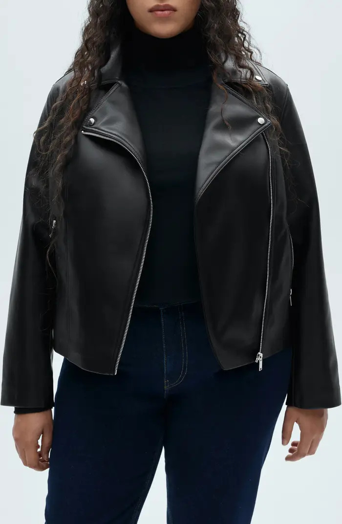 Faux Leather Moto Jacket | Nordstrom