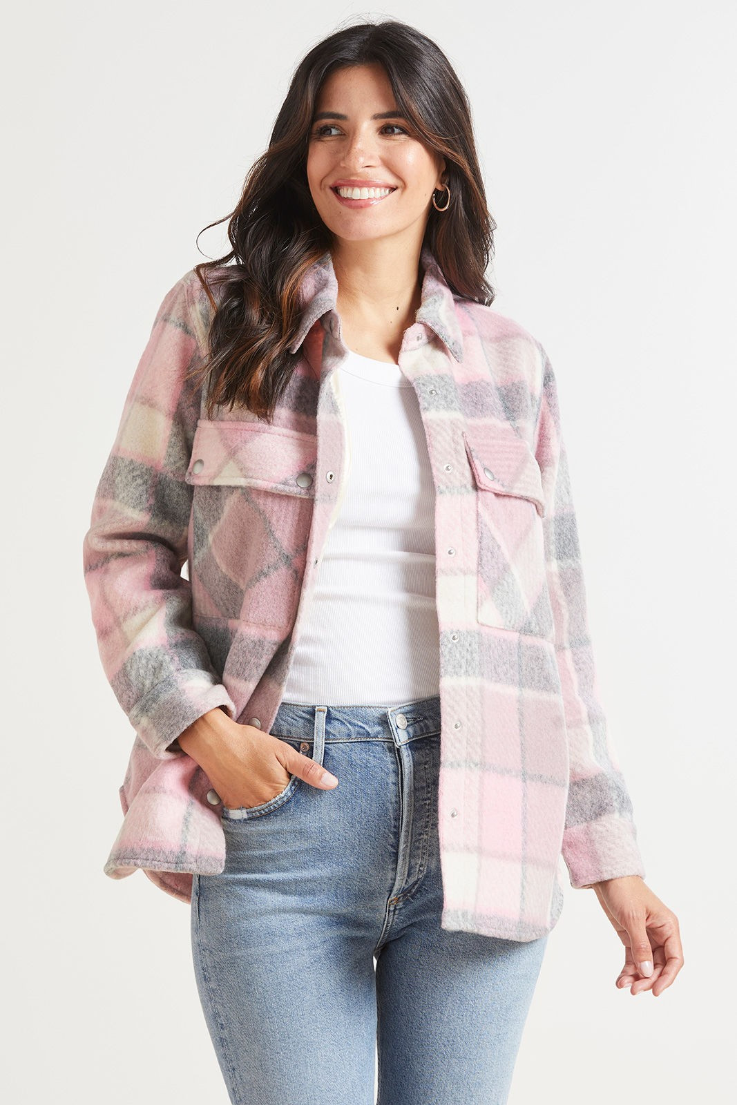 Blanknyc  Cabin Fever Shacket | Evereve