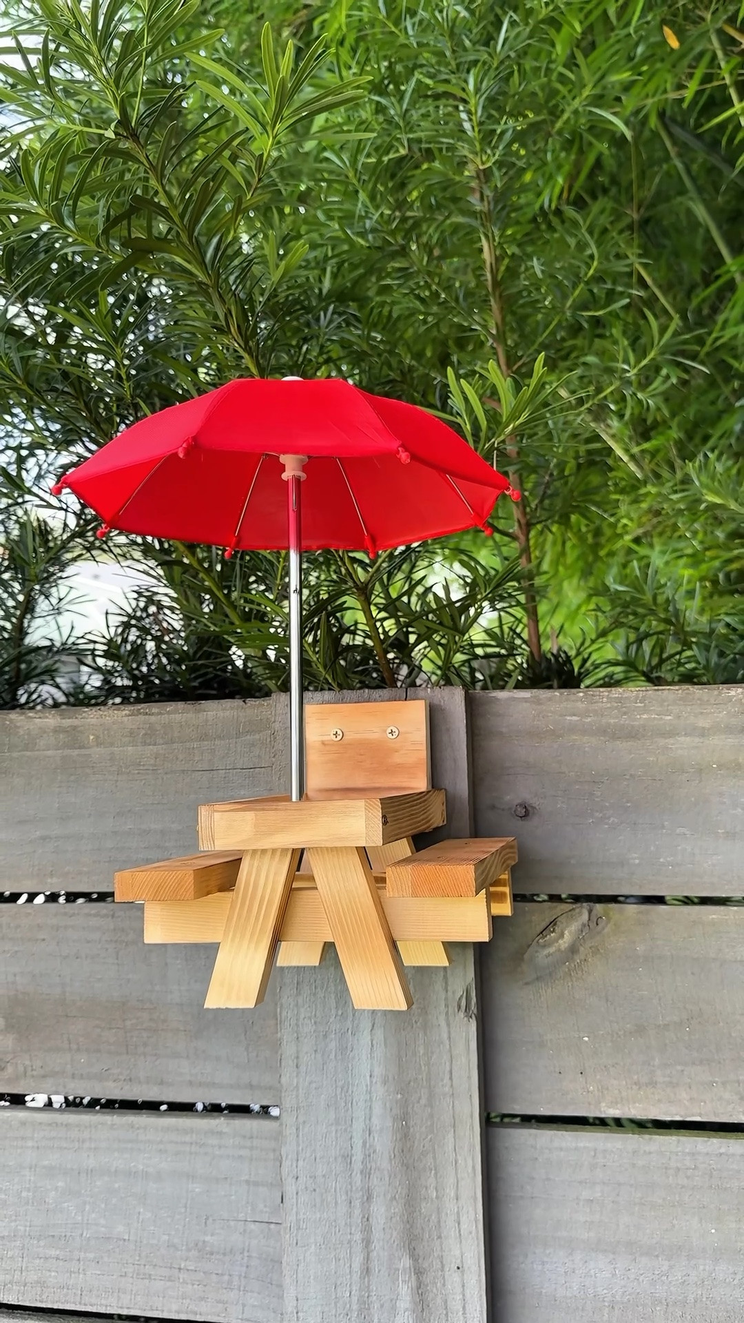 Our new bird feeder and squirrel picnic bench for our backyard!

#LTKHome #LTKOver40 #LTKdayinmylife