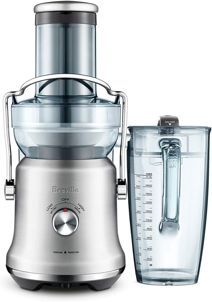 Breville BJE530BSS Juice Fountain Cold Plus Centrifugal Juicer, Brushed Stainless Steel | Amazon (US)