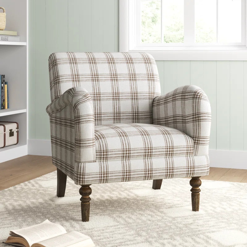 Arching Upholstered Armchair | Wayfair North America