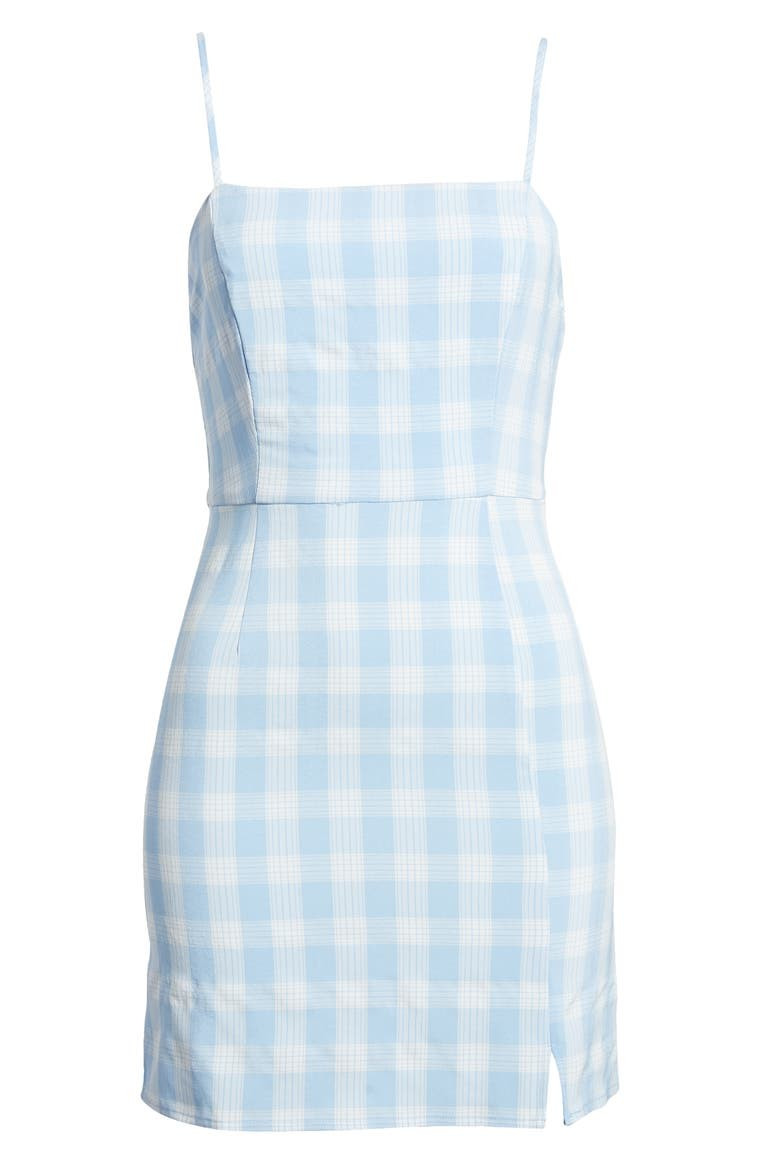 Plaid Square Neck Sundress | Nordstrom