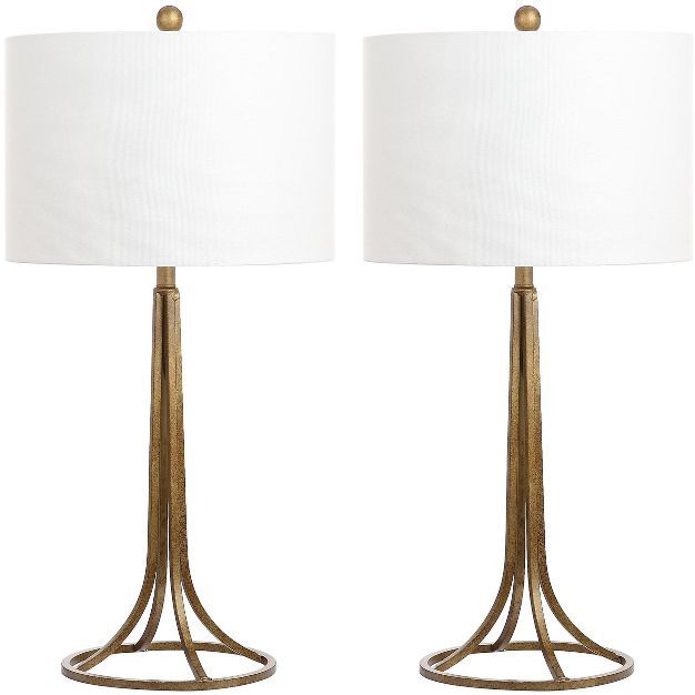 Mckenna Table Lamp  (Set of 2) - Antique Bronze - Safavieh | Target