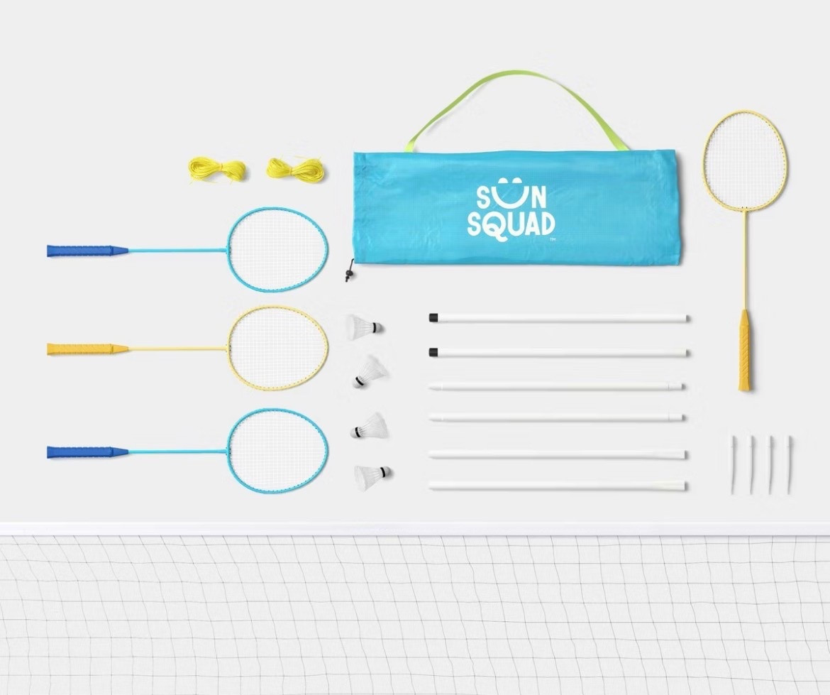 I haven’t come across a badminton set like this is awhile, and this great set is on sale for only $20 at Target today!! 🏸 Such a fun nostalgic activity that’s perfect to have on hand for Summer for such an amazing price! ☀️

#LTKSaleAlert #LTKActive #LTKSeasonal