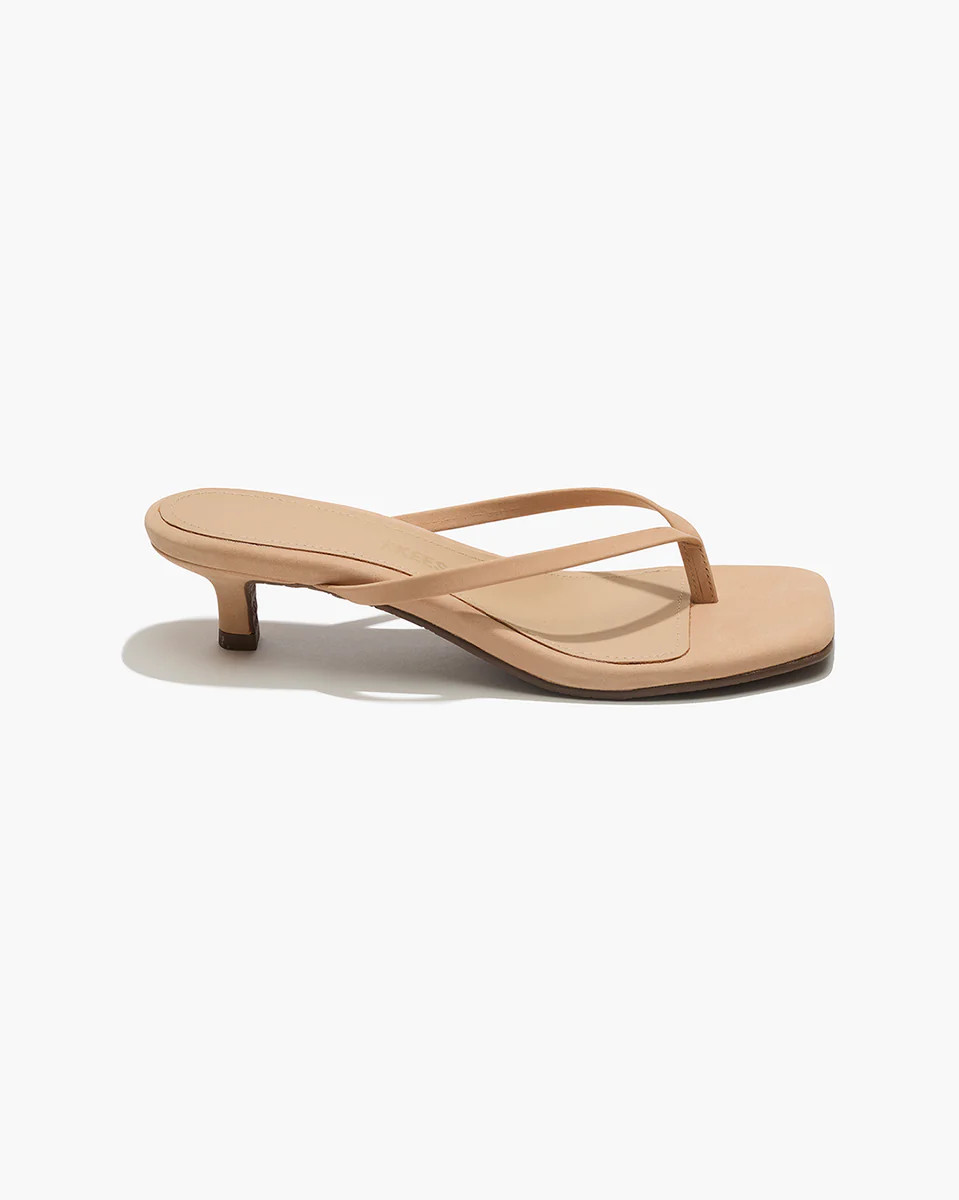 Square Toe Julia Suede - Sunkissed | TKEES