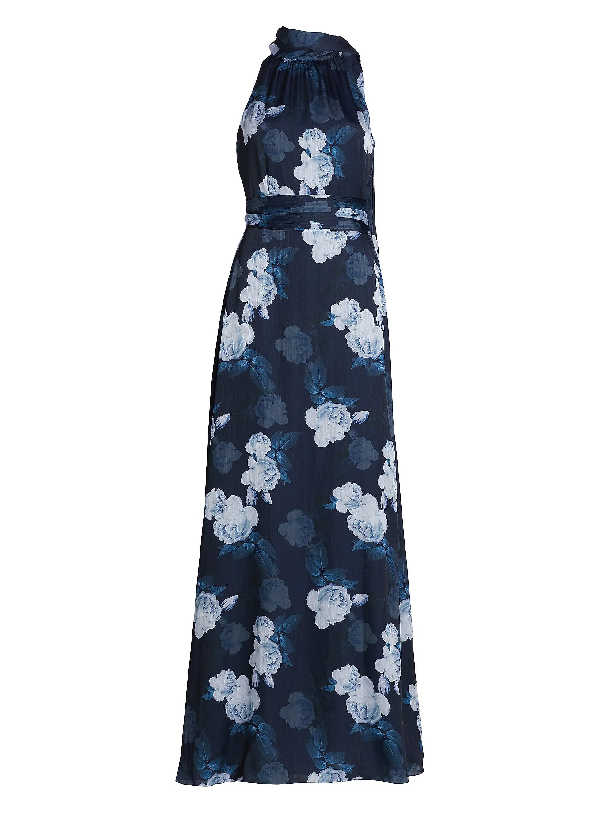 Kayla Floral Halter Maxi Cocktail Dress | Saks Fifth Avenue
