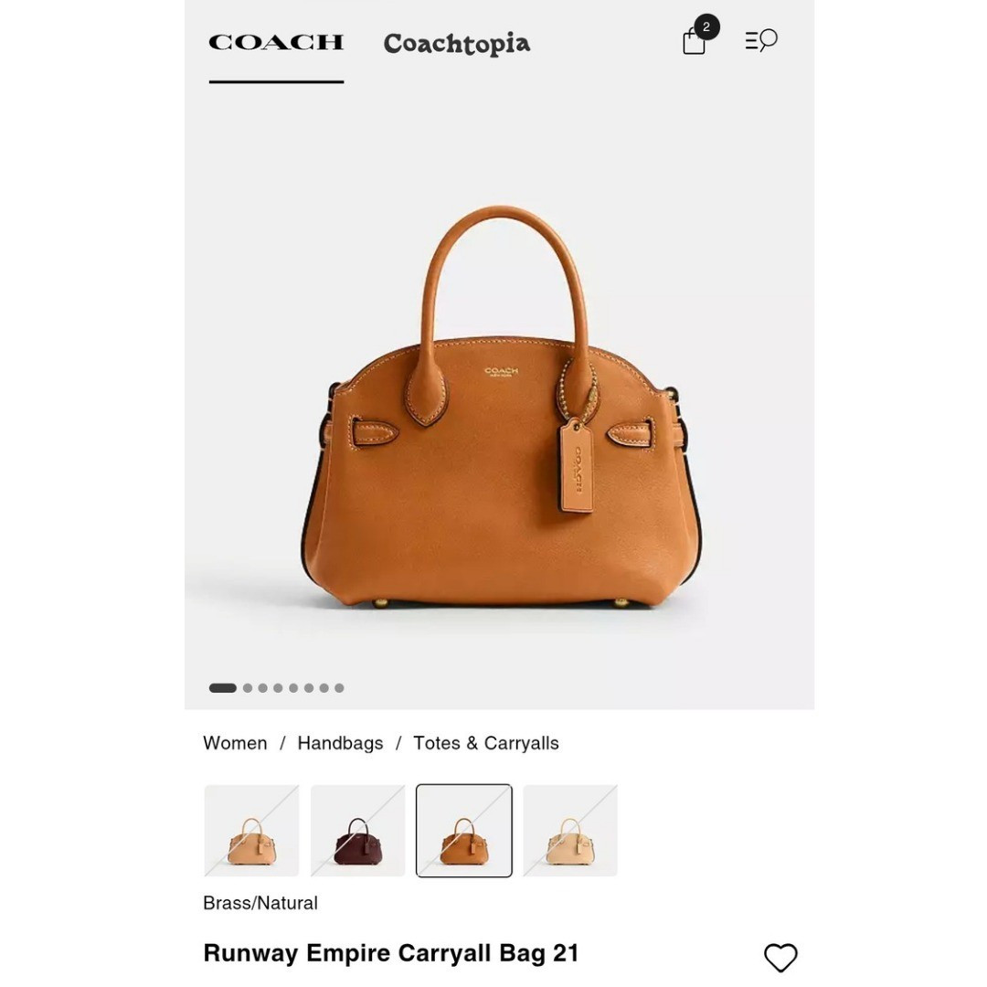 Coach Carryall 21. Comes in 4 colors. 

#LTKItBag
