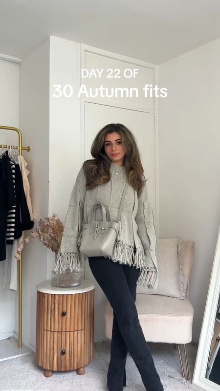 30 days of autumn outfits, day 22 🍂. Fall styling video, 30 days of autumn outfits, 30 days of outfits challenge, 30 days of fall fits 

fall outfits, fall trends, autumn fashion, autumn outfit inspo, what to wear, pinterest outfit inspo, fall fashion, fall outfits, fall, cozy season, 30 days of autumn, styling video, modest fashion

Cos grey chunky knit sweater, H&M black jeans 

#LTKVideo #LTKeurope #LTKfindsunder100
