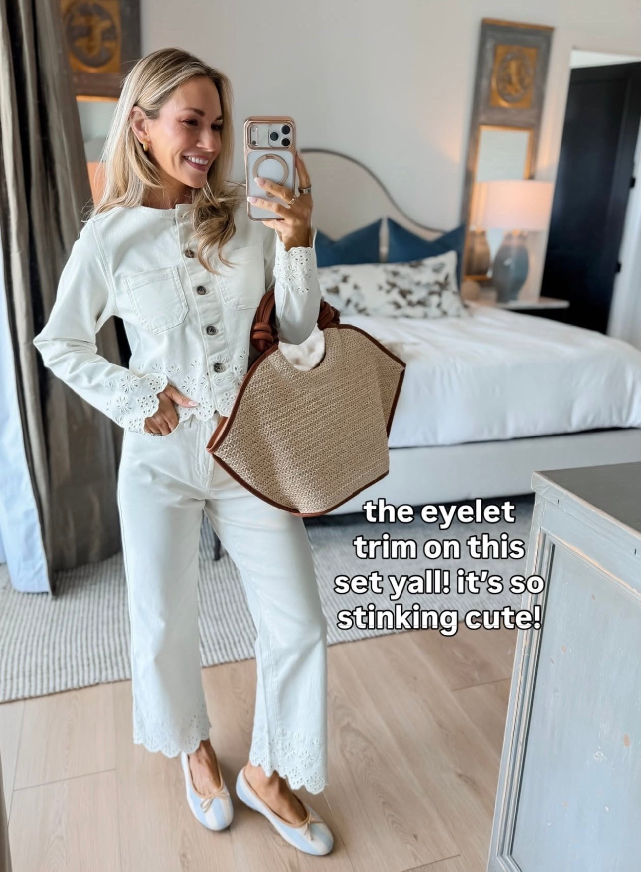 This Walmart set looks SO high end! I’m obsessed with the eyelet details! Perfect for my office ladies or teachers!

#LTKmomlife #LTKSeasonal #LTKWorkwear