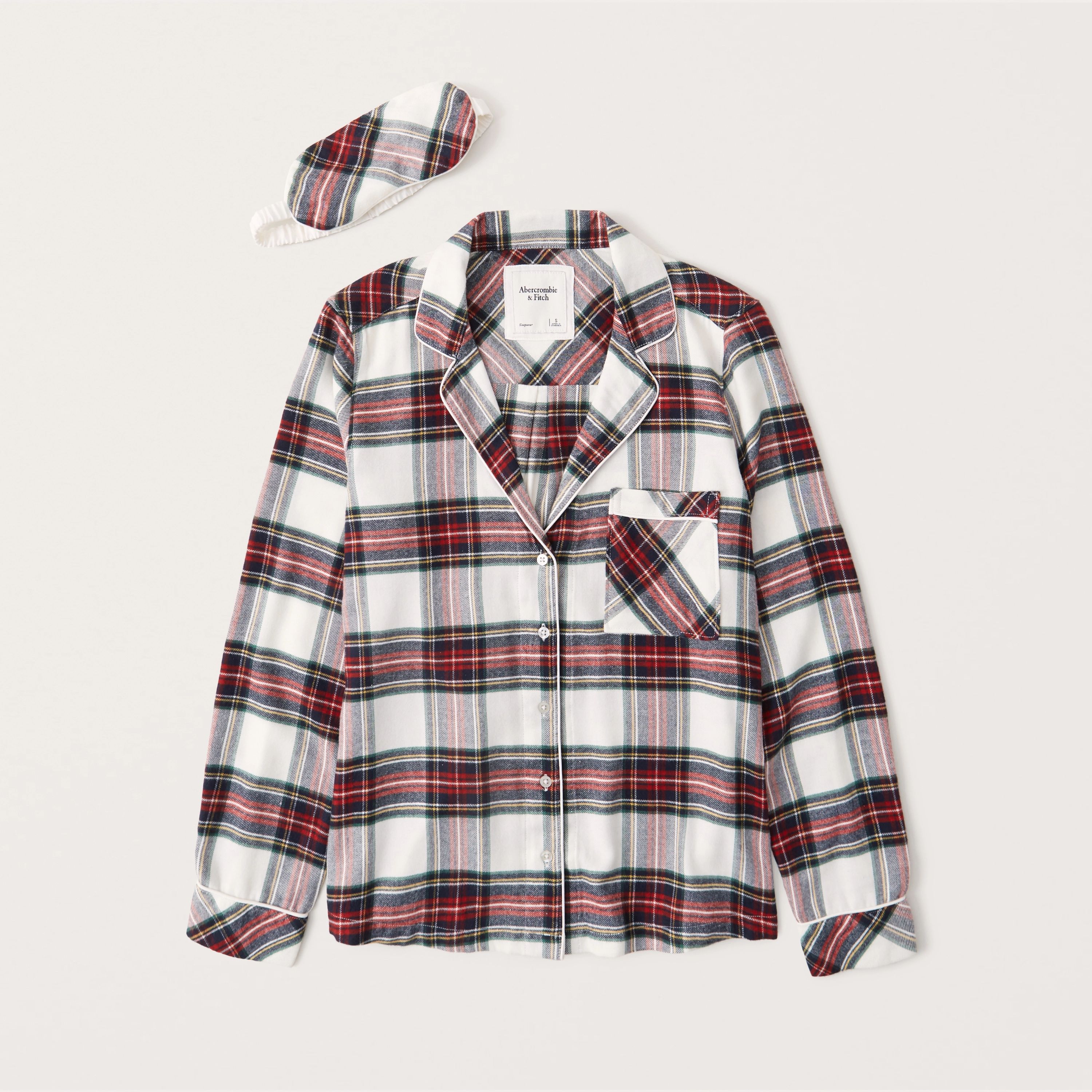 Flannel Pajama Shirt | Abercrombie & Fitch (US)