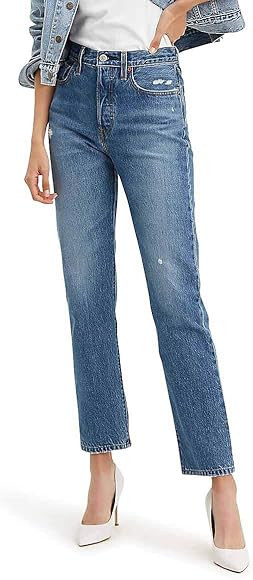Levi's Women's Premium 501 Original Fit Jeans | Amazon (US)