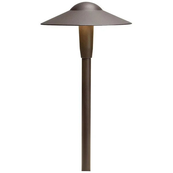 Kichler Landscape 16"H 3000K LED Bronze Dome Path Light | Walmart (US)