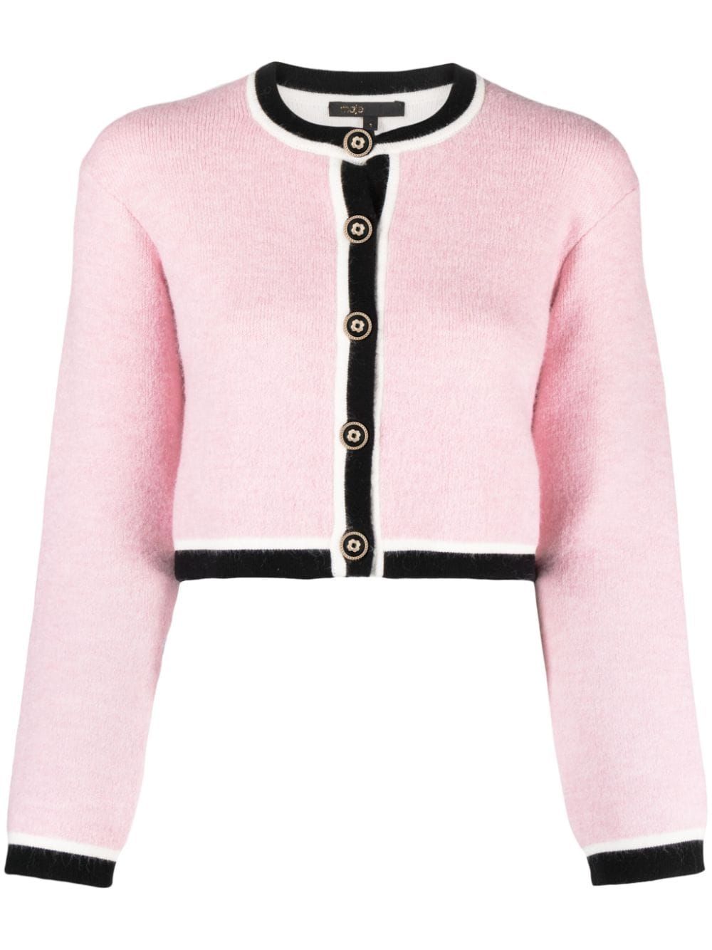 Maje Cropped-Cardigan - Farfetch | Farfetch Global