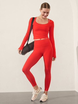 Salutation Stash High Rise 7/8 Legging | Athleta