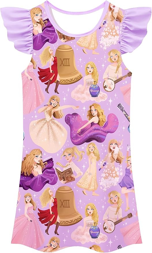 Casual Clothes Cute Outfits Flutter Sleeve Dresses | Amazon (US)