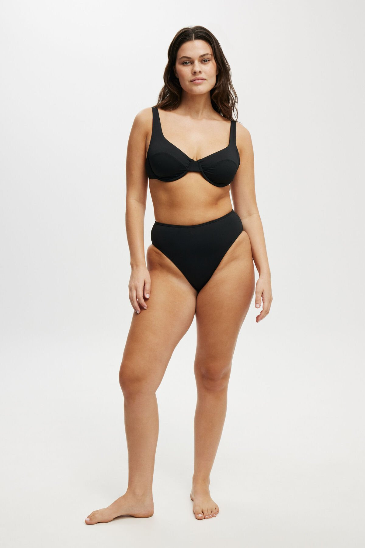 Highwaisted Cheeky Bikini Bottom | Cotton On (US)
