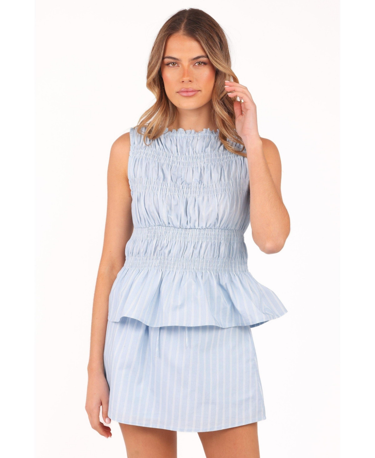 Petal and Pup Women's Daisy Skirt Set - Blue White Stripe Xl - Blue white stripe | Macy's