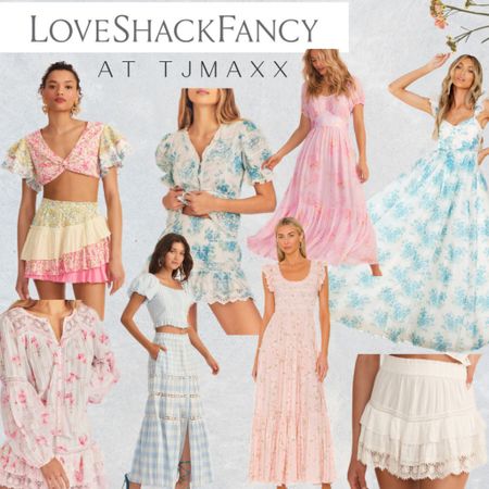LoveShackFancy finds at TjMaxx 

Summer dresses, spring break dress, floral dress, skirt, lace, resort wear, vacation outfit, two piece set, TJ maxx find, sale alert, deal alert 

#LTKsalealert #LTKU #LTKtravel
