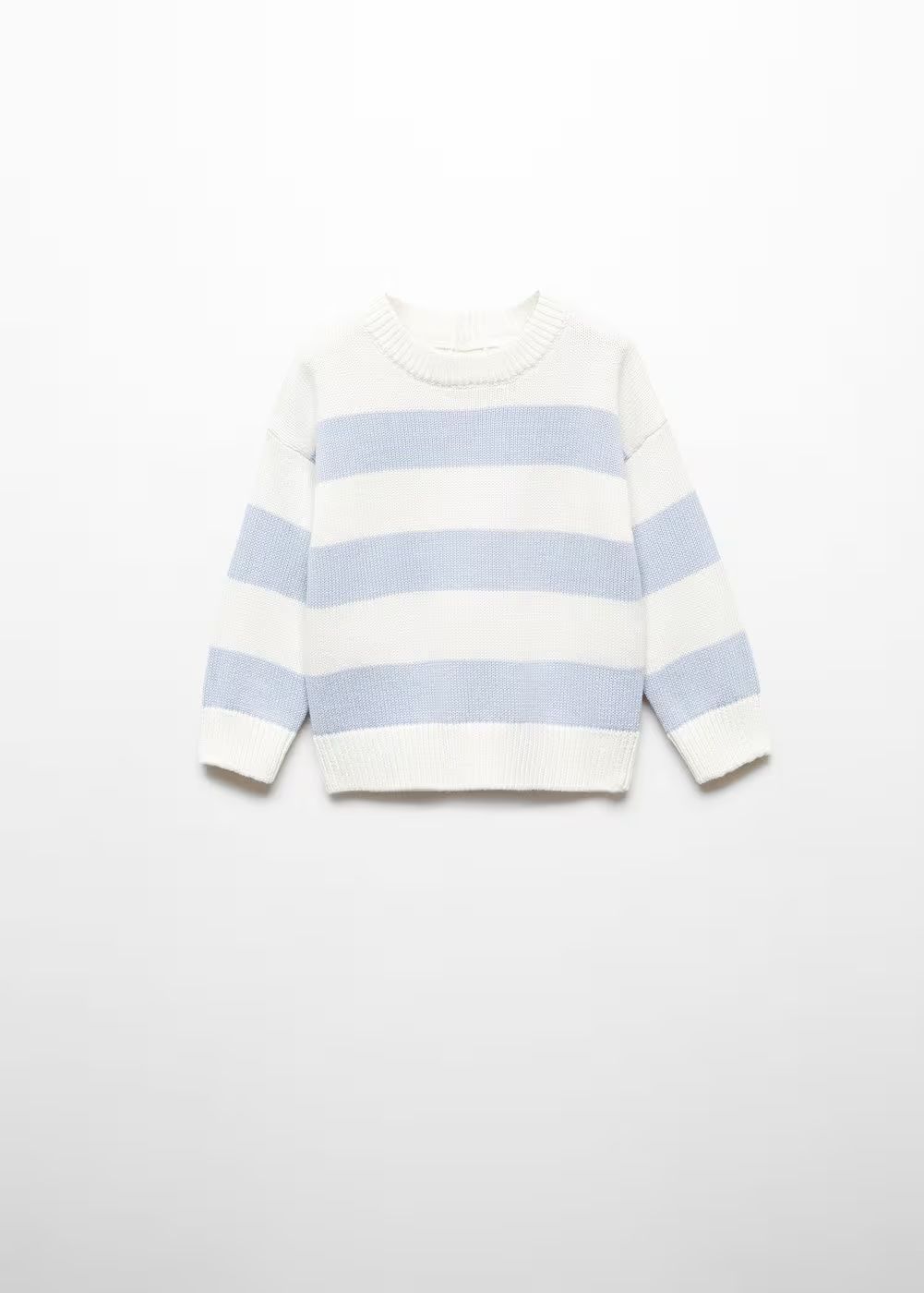 Striped cotton-blend sweater -  Girls | Mango Kids USA | MANGO (US)
