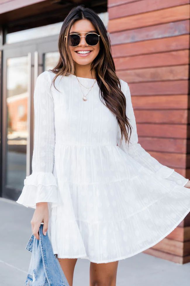 With You Again Ivory Dress | The Pink Lily Boutique